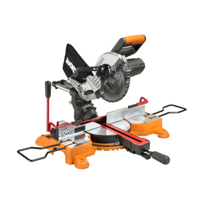 WX845L Worx 20V 7-1/4'' Cordless Lithium Sliding Miter Saw Kit-CR