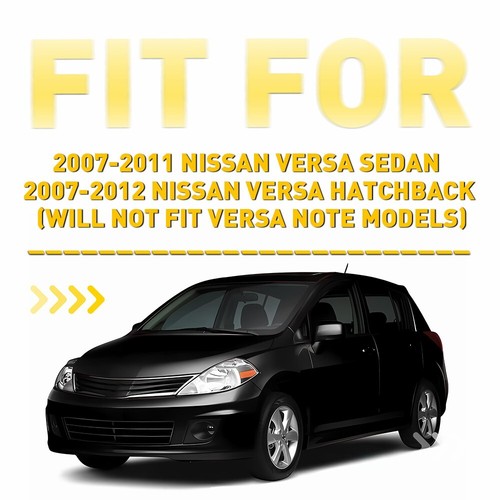 For 2007-2012 Nissan Versa Hatchback 2X Front Windshield Wiper Cowl Cover LH&RH