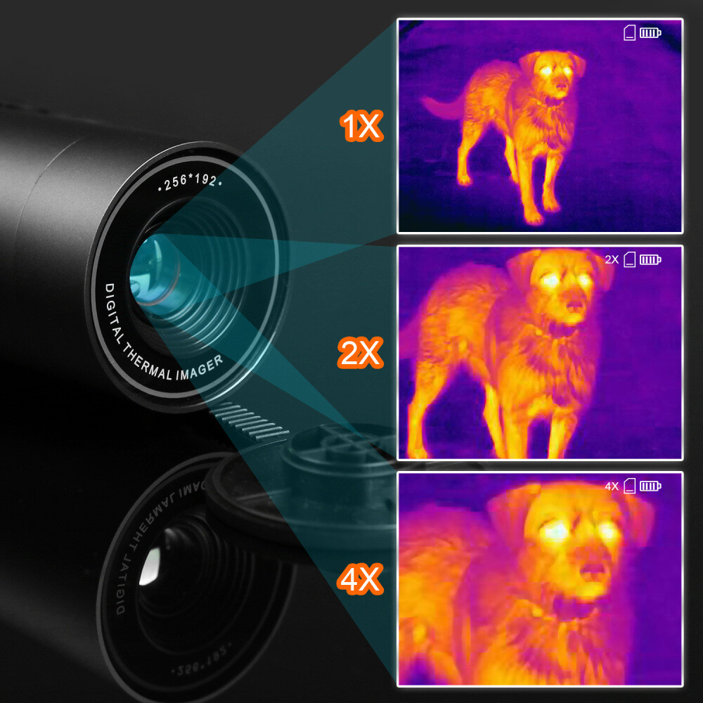 Thermal Imaging Monocular- 256x192 Infrared Digital Scope Night Vision Monocular