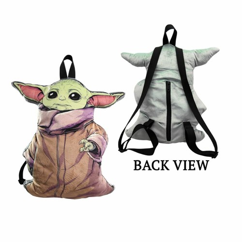 The Child Star Wars Baby Yoda 3d Shaped Plush Backpack Movie Toy Knapsack Ebay