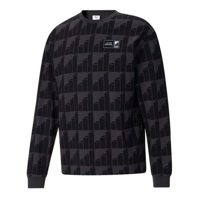 Мужские черные повседневные футболки с длинным рукавом Puma X Cordae 53887975