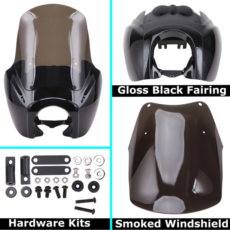 2006-UP Harley Dyna FXDB Custom FXDF Front Upper Fairing w