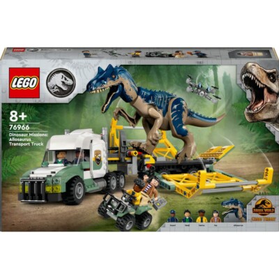 🦖 LEGO® Jurassic World™ 76966 Dinosaurier-Missionen: Allosaurus-Transporter