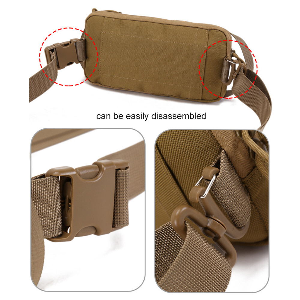 Tactical Military Sling Bag Chest Pack Molle Daypack  Casual Shoulder Crossbody