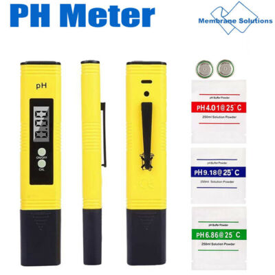 Digital PH&TDS Meter Tester Kit, High Accuracy Pocket Size Test Pen 0-14PH Paper