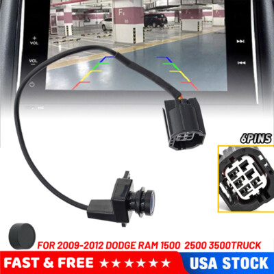 For 2009 - 2012 Ram 1500 2500 3500 Rear View Back up Safety Camera 56054041AD