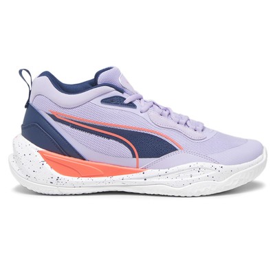Puma Playmaker Pro Splatter Баскетбольные мужские фиолетовые кроссовки Спортивная обувь 3775