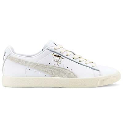 Puma Clyde Base Lace Up Мужские белые кроссовки Повседневная обувь 39009101