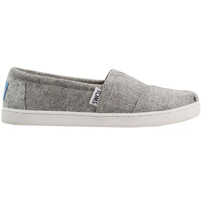 

Повседневная обувь без шнурков TOMS Alpargata для мальчиков размера 1,5 м 10009239, Grey, TOMS Alpargata Slip On Youth