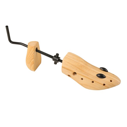 2-Way Wooden Shoe Stretcher Widener Adjustable Size US 6.5 - 10 For Woman Men