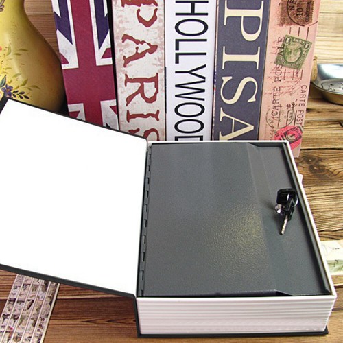 Diversion Book Safe Combination or Key Lock Secret Hidden Collection Box 3 Sizes