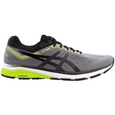 Мужские кроссовки ASICS Gt1000 7 4E Width Running, черные, серые, спортивная обувь 1011A0