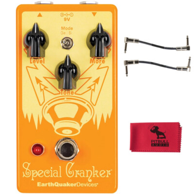EQD Earthquaker Devices Special Cranker Pedal w/ Cables