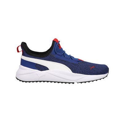 Молодежные синие кроссовки без шнуровки Puma Pacer Easy Street Ac для мальчиков, повседневная обувь 3844370