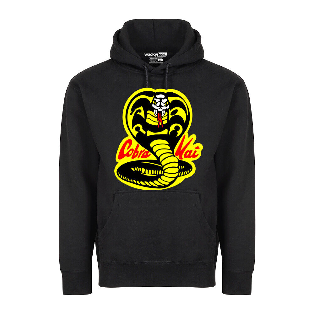 Cobra Kai Never Dies Karate Kid 80s Graphic Hoo...
