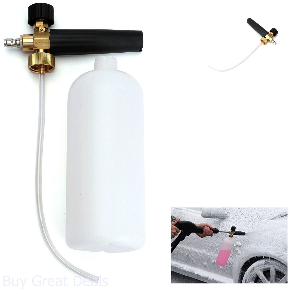 Power Pressure Washer Attachment Sprayer Dispenser Car Wash Soap Foam