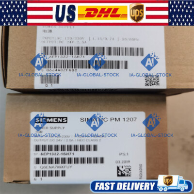 1PC New Siemens 6EP1332-1SH71 6EP1 332-1 SH71 SIMATIC Power Module PM1207