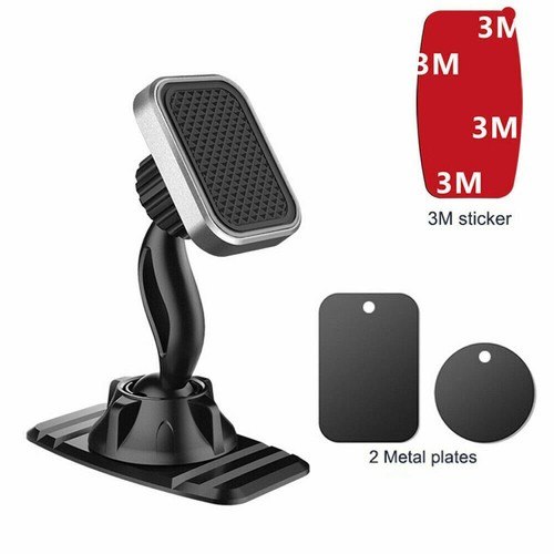 Magnetic Car Mount Car Phone Holder Stand Dashboard For iPhone Android Samsung