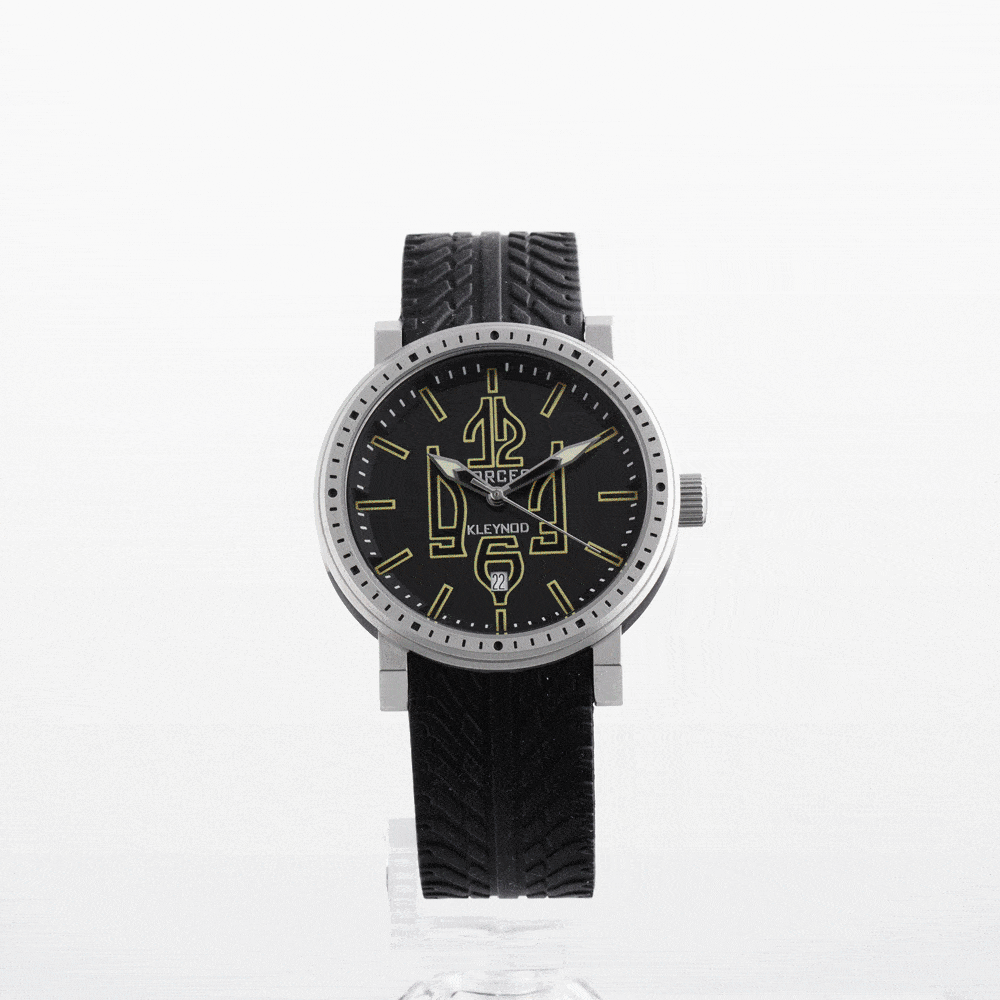 Pre-owned Kleynod Help Ukraine Brand " Forces" Wristwatch Swiss Quartz Mechanism Kfs-510