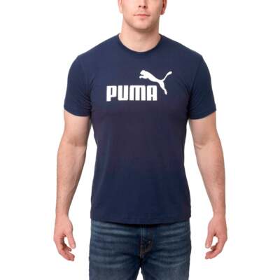 

Puma Classics Logo Футболка с круглым вырезом и короткими рукавами Мужские повседневные топы размера  8371, Белый, Puma Classics Logo Crew Neck Short Sleeve T-Shirt