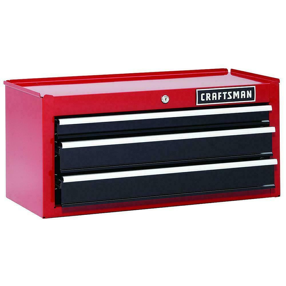 Craftsman 26" in 3-Drawer Steel Heavy-Duty Middle Tool Chest
