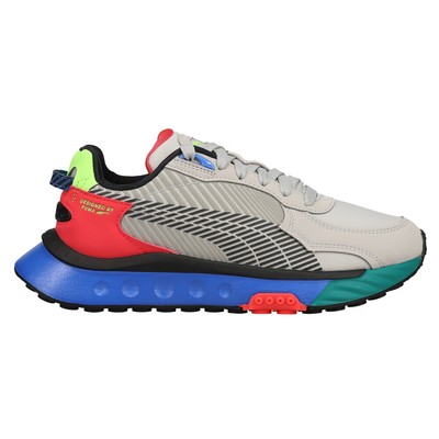 Кроссовки Puma Wild Rider Dazed Youth для мальчиков, размер 4,5 М, Повседневная обувь 384477-01