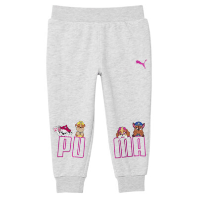 Флисовые джоггеры Puma Patrol X Pack для бега трусцой для молодых девушек, размер 3T, Повседневные спортивные штаны 8