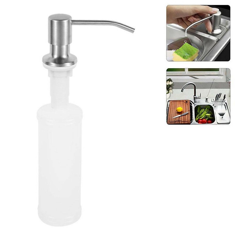 300ml Seifenspender Spülmittelspender Einbau Lotionspender Küche