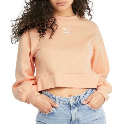 

Толстовка Puma Classics Puff Sleeve Crew Neck Женская розовая 531616-27, Розовый