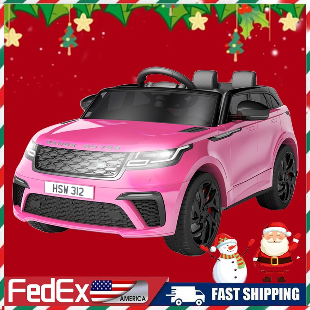 Land Rover Licensed Ride on Car for Kids 12V Battery Electric Toys with Remote