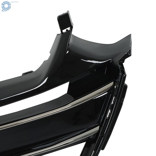 For 2021 22 2023 Honda Accord Upper Lower Grill+Chrome Trim Covers+Fog Light Set