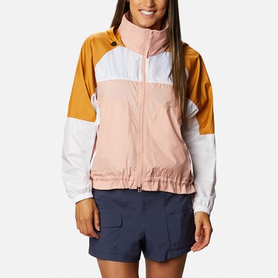 

Ветровка Columbia Wmns Park женская искусственного розового/белого/солнце каньона, Multicolor, Columbia Wmns Park Windbreaker