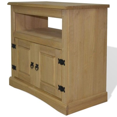 vidaXL TV Cabinet Mexican Pine Corona Range 31.5"x16.9"x30.7", 243746