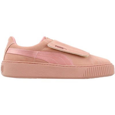 

Puma Platform Strap Satin En Pointe Slip On Womens Size 6 M Sneakers Casual Sho, Розовый, Puma Platform Strap Satin En Pointe Slip On