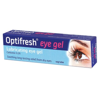 Optifresh Eye Gel 10g Soothing Long Lasting Relief Dry Eyes