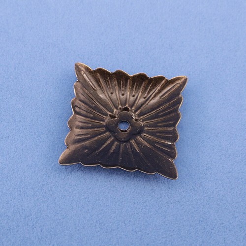 100PCS Square Bronze Antique Upholstery Nails Tack Studs Furniture Decorative
