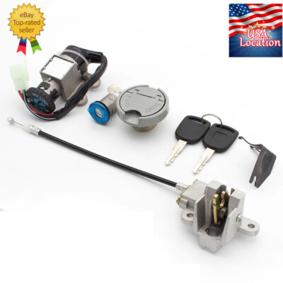 For Lifan Pony 50 50cc Scooter Moped Ignition Switch Lock Keys Gas Cap Cover