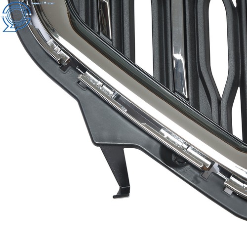 For 2016-2017 Chevy Equinox Front Bumper Cover Primed & Upper Lower Grille