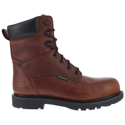 

Iron Age Hauler 8In Composite Toe Work Мужская коричневая рабочая защитная обувь IA0180, Коричневый, Iron Age Hauler 8In Composite Toe Work