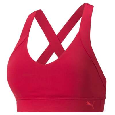 

Женское спортивное бра Puma Own It Training, размер , повседневное, 521038-33, Красный
