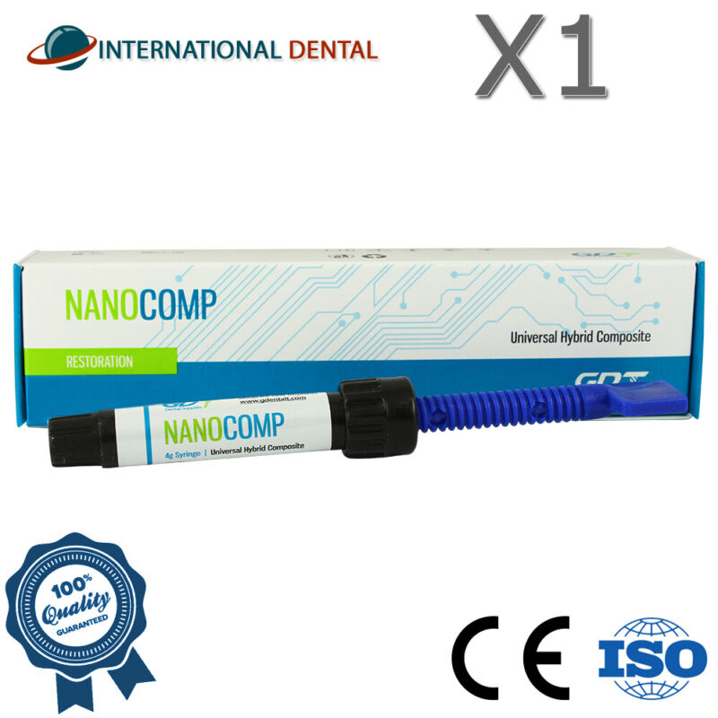 Dental Universal Restoration Composite Light Cure Micro Hybrid Filler Shade A1