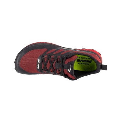Pre-owned Inov-8 Shoes Running Men  Mudtalon 001144rdbkp001 Black-burgundy In Multicolor