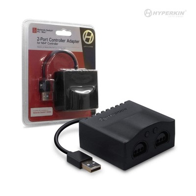 Hyperkin 2-Port Controller AdapterFor: N64  / Switch  / PC / Mac 