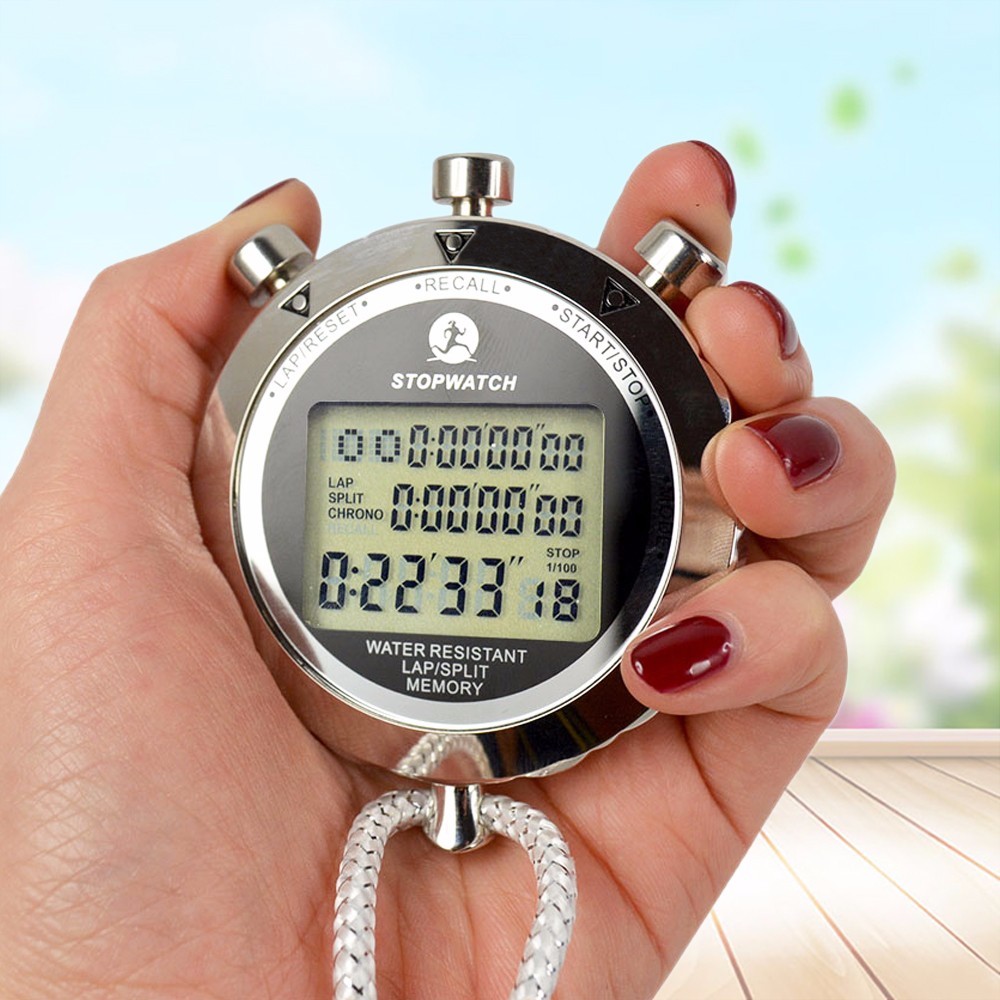 metal stopwatch