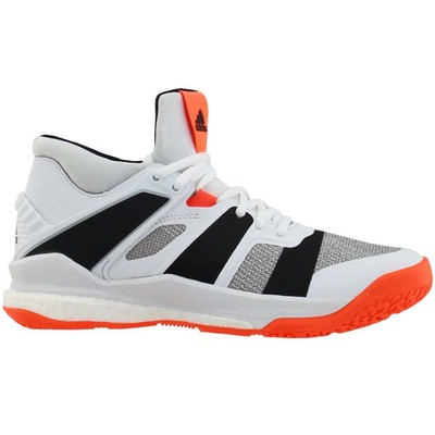 

Мужские кроссовки adidas Stabil X Mid Training, размер 14 D, спортивная обувь F33827, Grey;orange;white, adidas Stabil X Mid Training