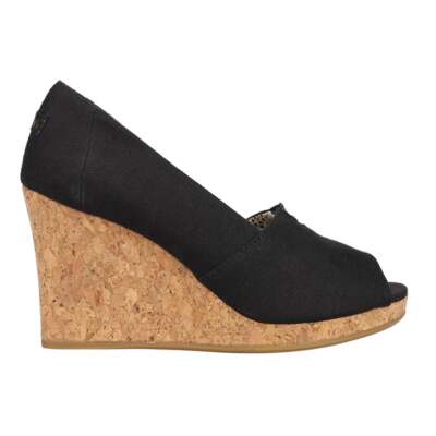 

Женские черные повседневные сандалии TOMS Michelle на танкетке 10016371T, Черный, TOMS Michelle Wedge