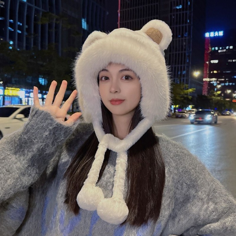 Fashion Bucket Hat New Winter Hat  Women
