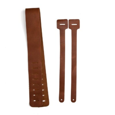 Denver Caramel Guitar Strap Leather Kit by Tandy - FREE SHIPPING in USA!