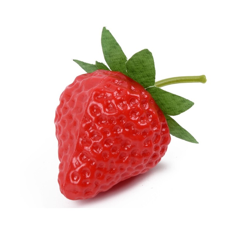 Artificial Strawberry Fruit Fake Food Display Kitchen Party Prop Ornaments Decor