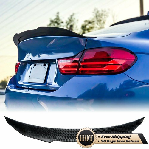 For 14-20 BMW 4 Series F32 428i 430i 435i PSM Style Gloss BLK Rear Spoiler Wing